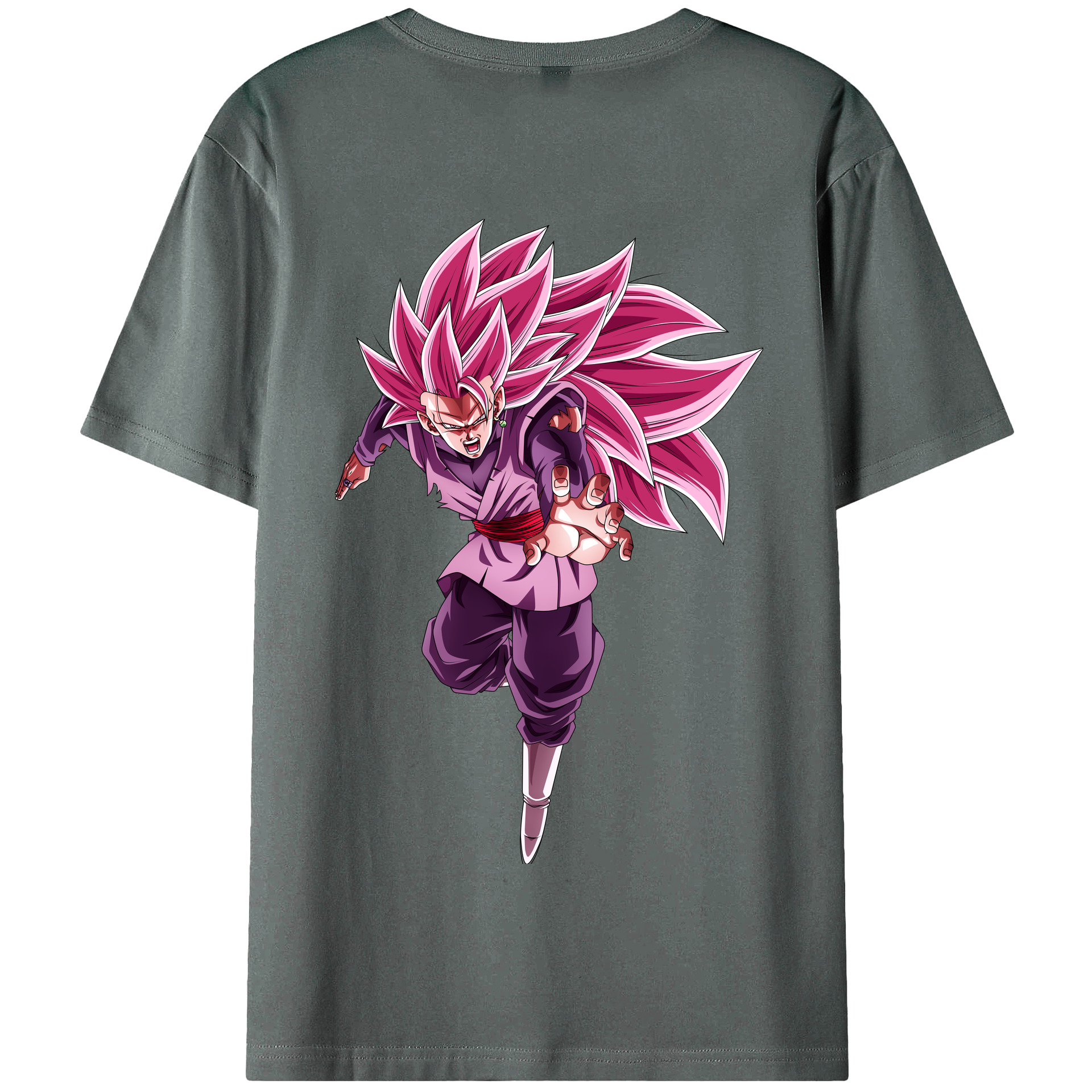 （画像用） ドラゴンボール ベジット DRAGON BALL Vegetto 綿100％半袖Tシャツ（背面プリント）